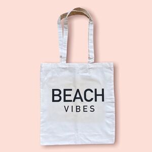 NWT Wool + Pepper Co. BEACH VIBES Eco-Friendly Reusable Tote Bag